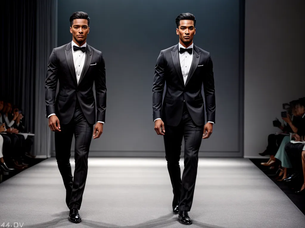 Dicas de Moda Masculina para Arrasar no Desfile 3 Fotos modelo masculino passarela elegante