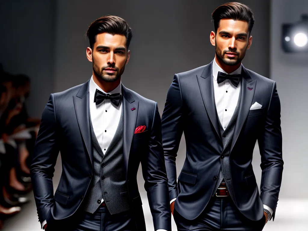 Dicas de Moda Masculina para Arrasar no Desfile 4 Fotos modelo masculino passarela sofisticado 1