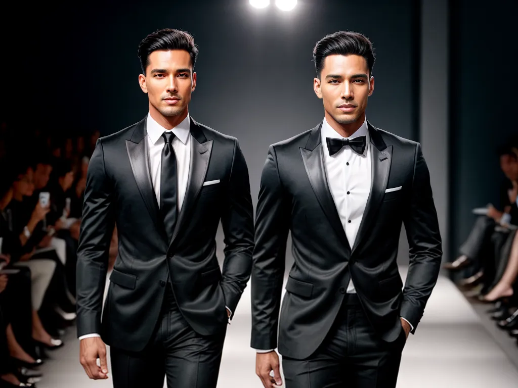 Dicas de Moda Masculina para Arrasar no Desfile 2 Fotos modelo masculino passarela sofisticado