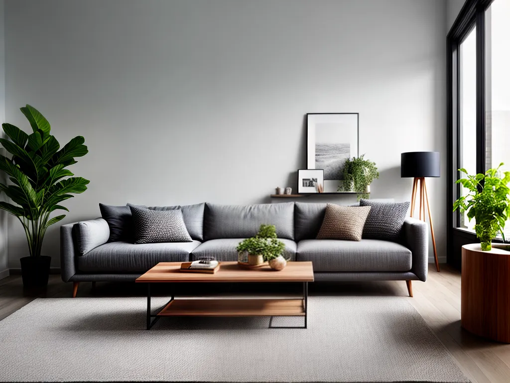 Fotos sala minimalista sofa mesa decoracao